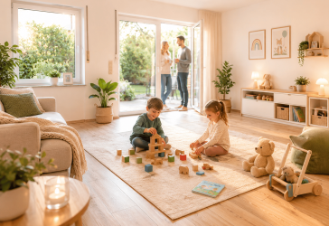 Hier wächst Familie - ein Zuhause zum Ankommen, Leben und Wohlfühlen