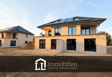 Neubau-Doppelhaushälfte: Wohnen ohne Kompromisse (provisionsfrei).