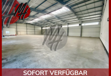 SCHNELL VERFÜGBAR - Lager (1.800 m²) & Büro-/Sozial (100 m²)