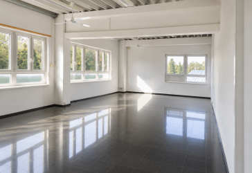 Büro Studio Veranstaltungsraum Gewerbefläche im Industriegebiet Süd Fußbodenheizung