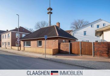 Bequemes Stadtleben auf einer Ebene