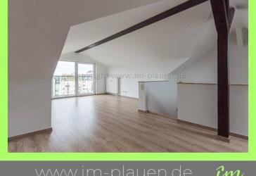Balkon - Aufzug - 108 m² | 4-Zimmer-Maisonette Plauen Seehaus
