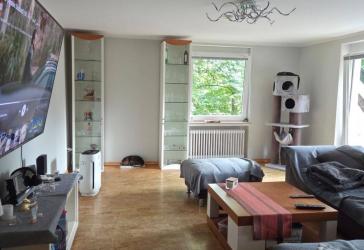 3-Zi-Whg mit Balkon und Gartenanteil