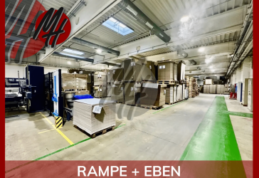 RAMPE + EBEN - Lager-/Produktion (10.000 m²) & Büro-/Sozial (500 m²)