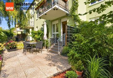 Berlin in 25 Min: 2-Zimmer-Wohnung, 67 m² + 33 m² Hobbykeller, Terrasse mit Gärtchen, Stellplatz
