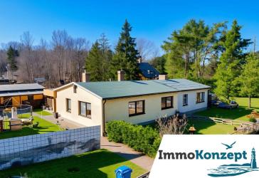 Wohnen, Urlaub oder Vermieten - charmante DHH auf Usedom! Ca. 93m² Wfl. & überdachte Terrasse!