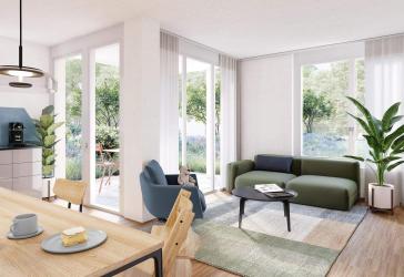 3-Zimmer-Neubauwohnung mit Wohlfühlfaktor