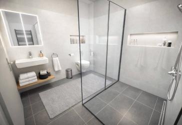 WE 17+18+19: Eberswalde: ERSTBEZUG im LUXUS Neubau: 4-Zi - 77m² + 4 BALKONE ab 2027 BEZUGSBEREIT