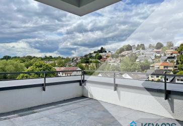 Lichtdurchflutetes Penthouse mit Panoramaterrasse, Blick auf den Georgenberg & 2 TG-Stellplätzen