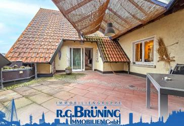 Maisonettewohnung mit Kachelofen & offenem Kamin in Appenweier