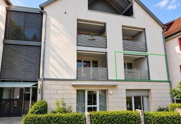 Barrierefreie 2-Zimmer-Whg. mit Loggia, frei ab 12/26, Energie A+ - provisionsfrei
