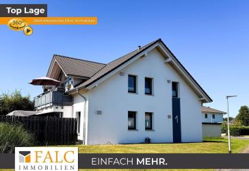 Hell. Offen. Energieeffizient. KfW-40-Wohnung mit sonniger Terrasse und Garage