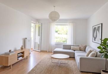 Lichtdurchflutete 3-Zimmer-Wohnung mit Loggia am Mühlbach in Bad Reichenhall