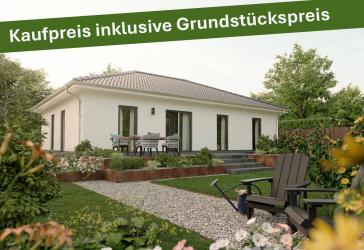 Mit Grundstück: Der Bungalow mit dem charmanten Walmdach in Schloßvippach