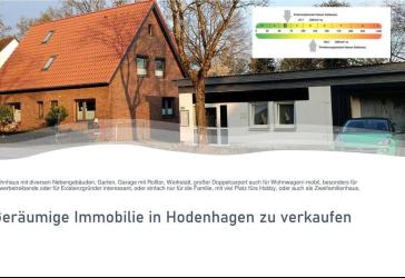 Geräumige Immobilie in Hodenhagen zu verkaufen