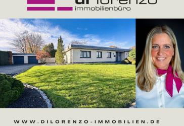 ***Naturnaher, großer Bungalow mit Traumgarten und Doppelgarage in Heinsberg***