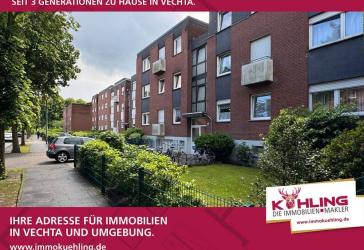 Großteilig modernisierte 3-Zimmer-Wohnung - zentrumsnah -
