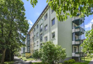 Bezugsfertige 3-Raumwohnung mit Balkon in ruhiger Wohngegend