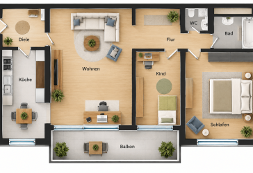 Vorschaubild Wohnung
