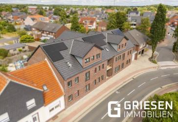 Neubauwohnung im Herzen von Haren - Erdgeschoss mit überdachter Terrasse & eigenem Gartenanteil!