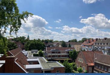 Blick über das Kreuzviertel - Maximilianstraße an der Aa (WE 9)