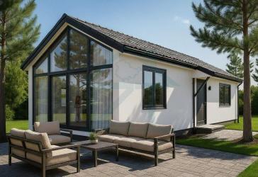 Mini-Villa Modulhaus mit 273 m² Grundstück in Trockenborn-Wolfersdorf