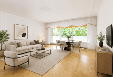 Helle und bezugsfreie 3-/4-Zimmer-Wohnung mit Balkon, Einbauküche & TG-Stellplatz in Albachten