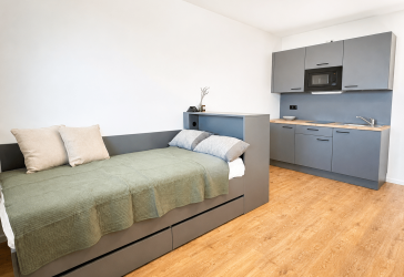 Möbliertes Apartment im Erstbezug
