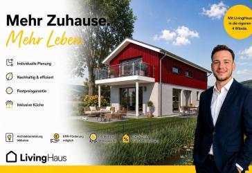 Living Haus | Nachhaltigkeit trifft anspruchsvolles Wohnen - Grundstück inklusive | KfW 40 & QNG