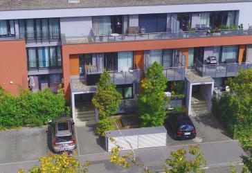 Moderne 3-Zimmer-Penthouse-Wohnung mit 2 großen Terrassen in Mainz-Hartenberg