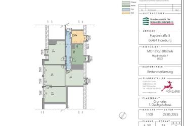 Schöne 5-Zimmerwohnung in Homburg, Haydnstr. 7, Dachgeschoss