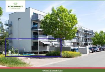 4-Zimmer-Wohnung im Grünen mit Garten und Balkon