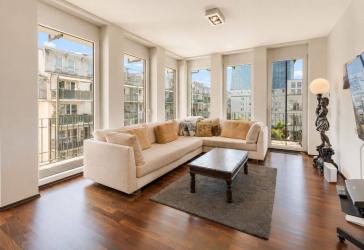 Großzügige Designerwohnung mit urbaner Ruhe nahe der EZB