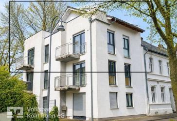 Schöne Maisonettewohnung mit Stellplatz, Gartenteil und je 2 Balkonen und Terrassen in Köln-Mülheim