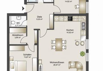 Vorschaubild Wohnung