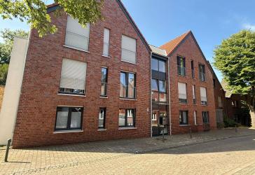 Barrierefreie 3,5-Zimmer-Erdgeschosswohnung mit überdachter Terrasse, Aufzug und Fußbodenheizung