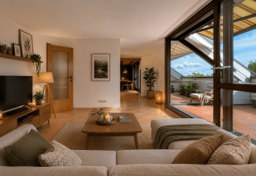 Traumwohnung mit 4 Zimmern, 2 Dachterrassen und 2 Stellplätzen in Kaufbeuren
