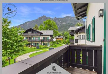 Exklusive 3-Zimmer-Wohnung mit 2 Balkonen und beeindruckendem Bergpanorama in Garmisch-Partenkirchen