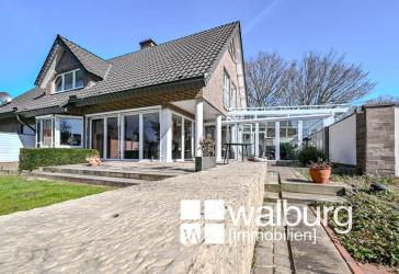 Familiäres Wohndomizil mit idyllischem Garten und separater Einliegerwohnung - Bestlage in Haselünne