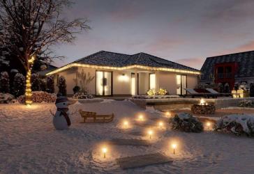 Massiv & Nachhaltig bauen in Schönwalde-Glien – Komfortabel wohnen auf einer Ebene