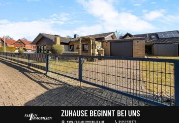 Gepflegter Bungalow mit Teilkeller, Garage & überdachter Terrasse in Stade