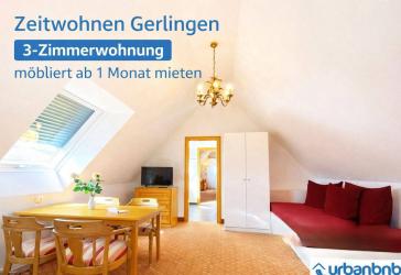 Wohnen auf Zeit in Gerlingen - Nähe Bosch, Trumpf & Stuttgart City