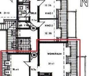 v. PRIVAT* helle moderne 4 Zi. DG Wohnung inkl. Marken-EBK