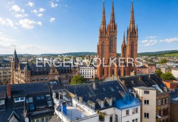 Tolle Penthouse-Wohnung direkt am Marktplatz in Wiesbaden