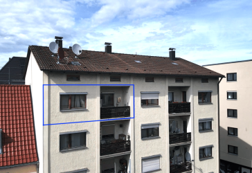 Sofort vermietete Kapitalanlage in der Ulmer Weststadt - 3 Zimmer mit Balkon