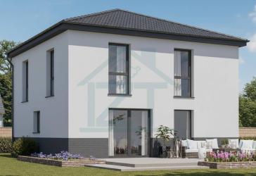 Exklusive 128 m² Stadtvilla oder Bungalow inklusive 500 m² Grundstück am Ortsrand von Rothenstein