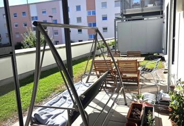 Großzügige Wohnung mit über 100m² Terrasse und TG