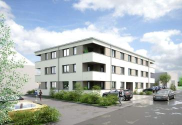 Exklusiver Neubau in Toplage: Moderne barrierefreie Wohnungen mit Loggia, 3-Zi. DG, bezugsfertig