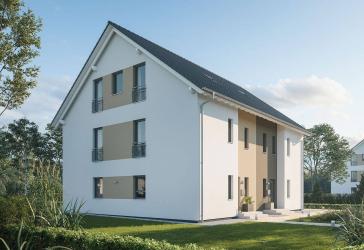 Doppelhaushälfte für große Familien - 3 Kinderzimmer & exklusive Elternsuite in Enznähe - TwinStyle 21.01S