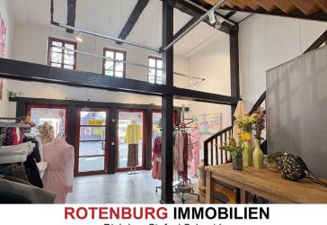 RESERVIERT - Saniertes Stadthaus mit Galerie und Garten – für Gewerbe oder Umnutzung zum Wohnen im Loft in Bad Hersfeld Innenstadt